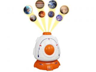 Proiector LED Nave Spatiala ,       Jucarie Interactiva cu Planete