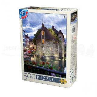 Puzzle  Annecy, Franta, 500 piese D-toys