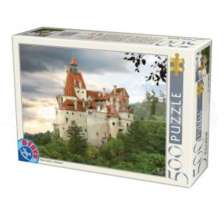 Puzzle Castelul Bran 500 piese D-toys