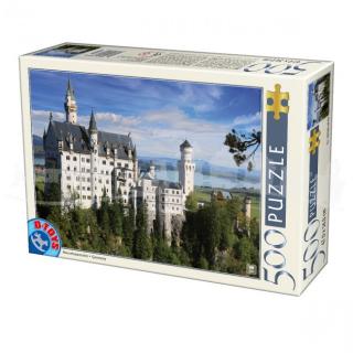 Puzzle Castelul Neuschwanstein 500 piese D-toys