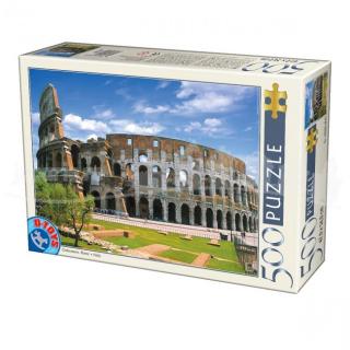 Puzzle Colosseum, Roma, 500 piese D-toys