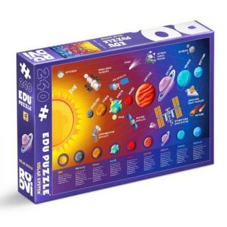 Puzzle cu Sistemul Solar - 240 piese