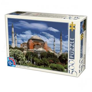 Puzzle Hagia Sophia, Istanbul, 500 piese D-toys