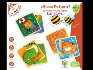 Puzzle Lemn Potrivire Animale Joc Educativ Cognitiv Montessori