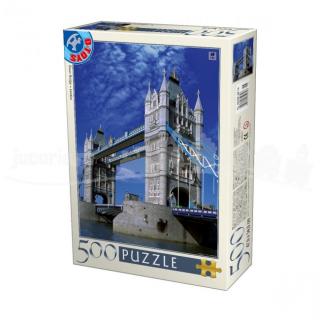 Puzzle Tower Bridge, 500 piese D-toys