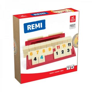 Remi - Editie Travel  Joc de Societate Compact pentru Calatorii