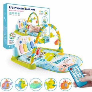 Saltea activitatii Baby Piano Gym cu telecomanda - Saltea bebe cu telecomanda