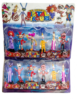 Set 12 Figurine The Amazing Digital Circus