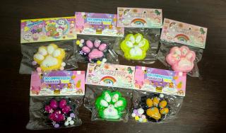 Set 2 Jucarii Squishy Antistres ,       Labuta de Pisica