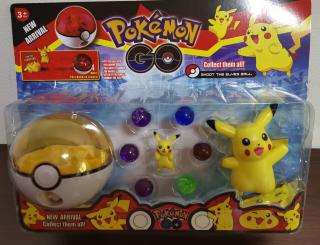 Set 3 Figurine  tip Pikachu Pokemon