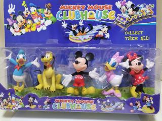 Set 5 figurine personaje Club House Mickey Mouse