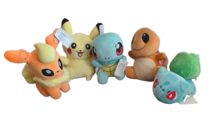 Set 5 Jucarii de plus Pokemon