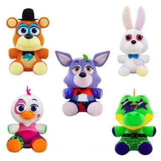 Set 5 Jucarii Plus Fnaf Five Nights at Freddy s 15 cm