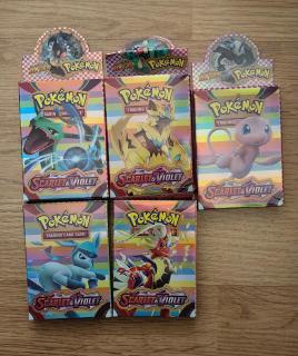 Set 5 Pachete de Carti POkemon