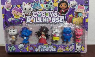 Set 6 Figurine Gabbys DollHouse