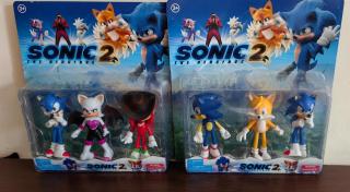 Set 6 figurine Sonic The Hedgehog