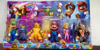 Set 6 Figurine Super Mario si Luigi