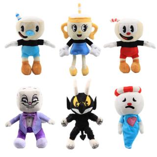 Set 6 Jucarii PLus Cuphead si Mugman The Cuphead Show!