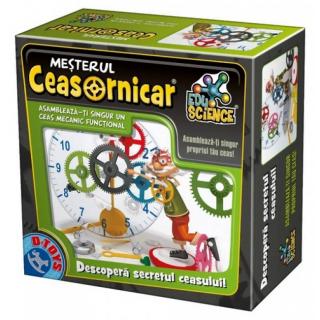 Set asamblare ceas - mesterul Ceasornicar- joc educativ