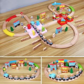 Set Circuit Tren cu litere si sortator 100 de piese