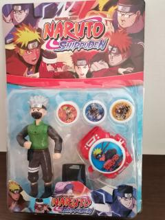 Set Figurina Naruto Uzumaki cu Lansator