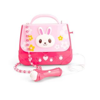 Set Gentuta Iepuras Roz interactiva cu microfon