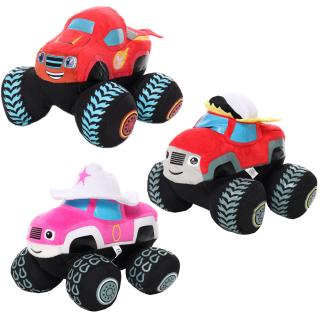 Set Jucarii de Plus Monster Machines Blaze si Starla - 3 Bucati