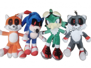 Set Jucarii Plus Sonic si Prietenii - Evil Sonic EXE The Spirits Of Hell