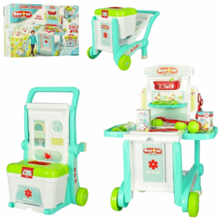 Set Trusa doctor 3 in 1 troler Little Doctor