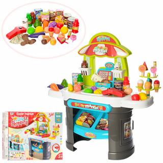 Supermarket pentru Copii Little Shopping ,       Magazin Interactiv de Jucarie cu Casa de Marcat si Scanner