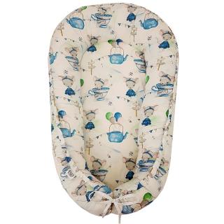 Baby nest din bumbac, Appekids - Mouse