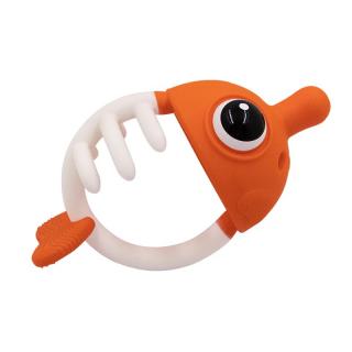 Inel Gingival Din Silicon, Mombella, Clownfish Orange