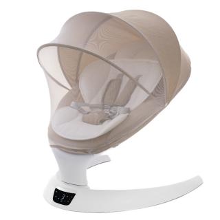 Leagan electric multifunctional pentru bebelusi AppeKids - I-Size - Bubble Beige