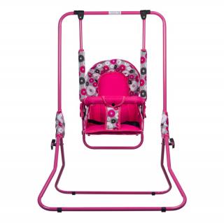 Leagan pentru copii, AppeKids, pentru interior si exterior, Pink Flowers