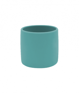 Pahar Minikoioi, 100% Premium Silicone, Mini Cup ,   Aqua Green