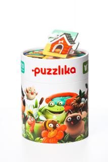 Puzzle, Cubika, Casuta Animalelor