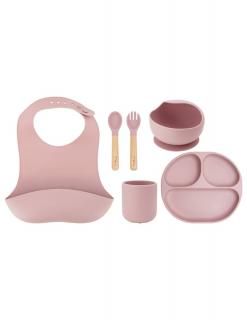 Set pentru diversificare din silicon, Momi Ami - Pink