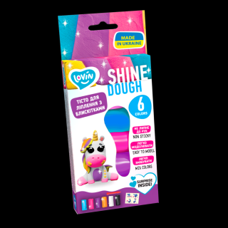 Set plastilina Lovin 6pcs 15gr- Shine