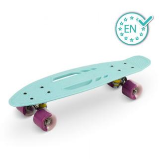 Skateboard copii, Qkids, Galaxy - Light Blue