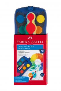 Acuarele 12 Culori Albastru Connector Faber-Castell