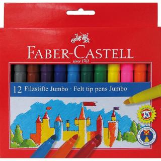 Carioca Jumbo 12 culori Faber-Castell