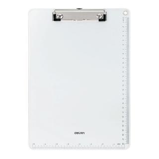 Clipboard Simplu Metal cu Rigla Deli