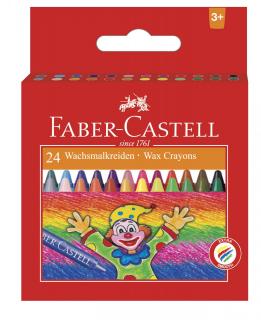 Creioane Cerate Clown 24 culori Faber-Castell