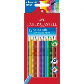 Creioane Colorate Grip 2001 12 culori Faber-Castell