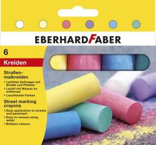 CRETA 6 CULORI DESEN ASFALT EberhardFaber