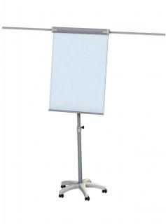 Flipchart magnetic cu brate si roti 105 68 cm Memo Be