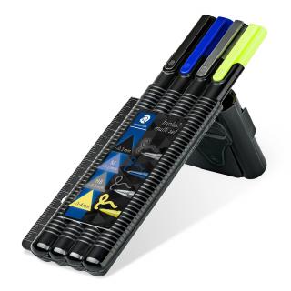 Instrumente Triplus Cu Rigla Atasata 4 SET Staedtler