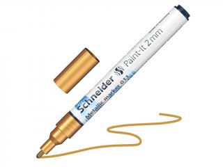 Marker metalic Paint-It 011 Gold Metallic, 2 mm, Schneider