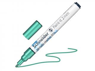 Marker metalic Paint-It 011 Green Metallic, 2 mm, Schneider