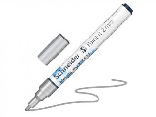 Marker metalic Paint-It 011 Silver Metallic, 2 mm, Schneider